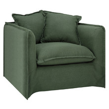 Montauk Upholstered Slipcover Armchair